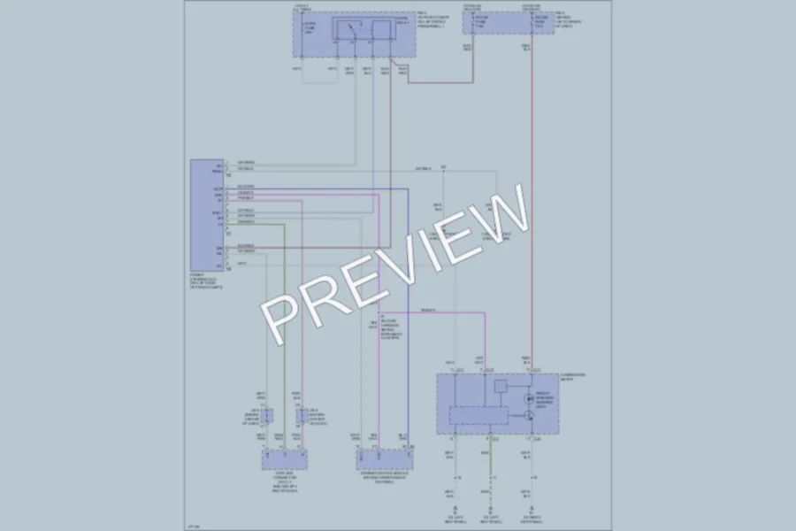 2005 Toyota MR2Spyder Electronic Power Steering wiring diagram preview