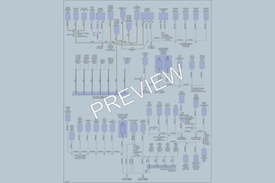 2005 Toyota MR2Spyder Ground Distribution wiring diagram preview