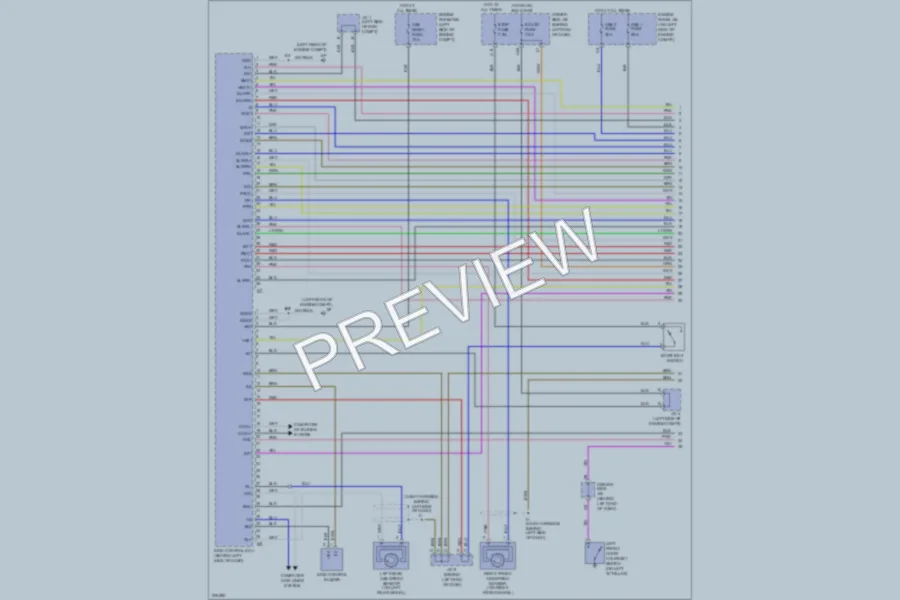 2005 Toyota Prius Anti Lock Brakes wiring diagram preview