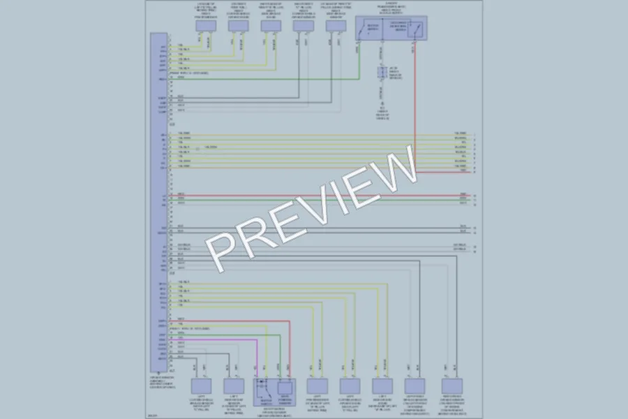 2005 Toyota Prius Supplemental Restraints wiring diagram preview