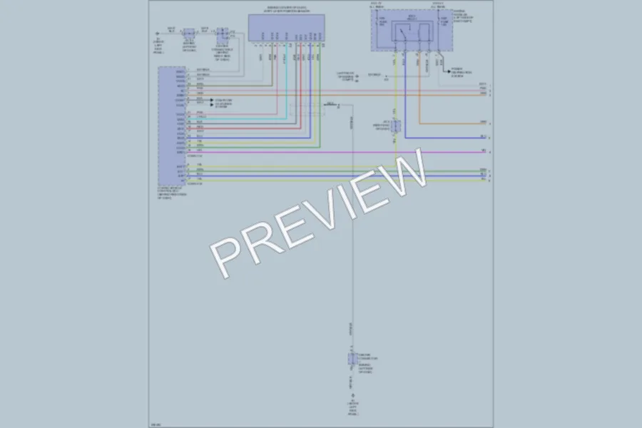 2005 Toyota Prius Transmission wiring diagram preview