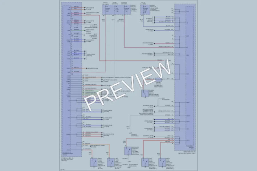 2005 Toyota RAV4 Body Control Modules wiring diagram preview