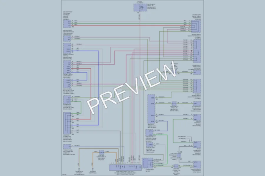 2005 Toyota Sequoia Computer Data Lines wiring diagram preview