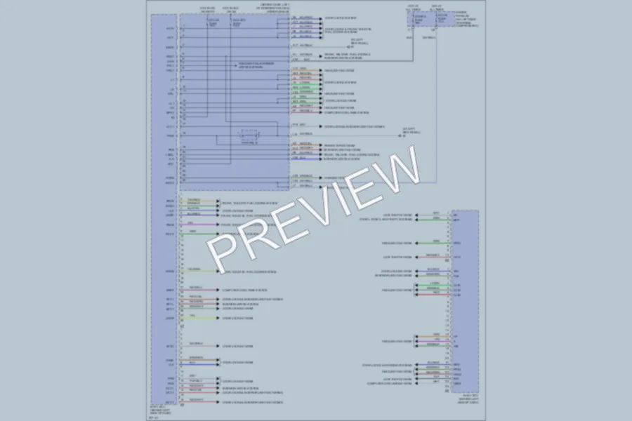 2005 Toyota Sienna Body Control Modules wiring diagram preview