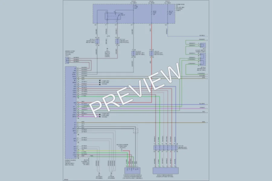 2005 Toyota Sienna Cruise Control wiring diagram preview