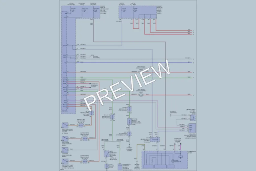 2005 Toyota Sienna Interior Lights wiring diagram preview