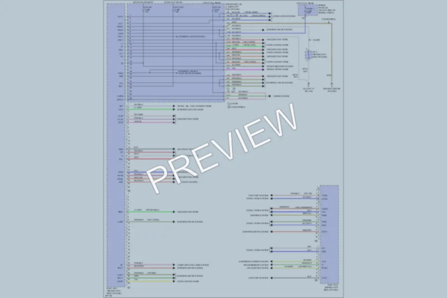 2005 Toyota Solara Body Control Modules wiring diagram preview