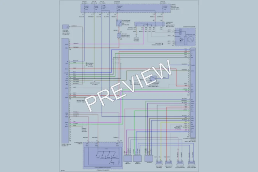 2005 Toyota Solara Radio wiring diagram preview