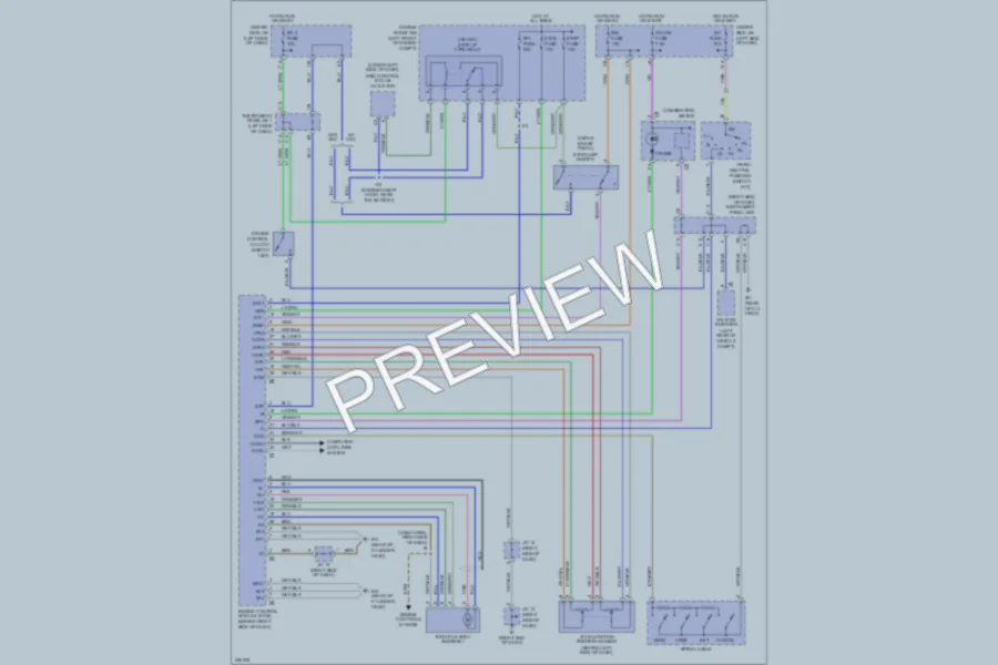 2005 Toyota Tacoma Cruise Control wiring diagram preview