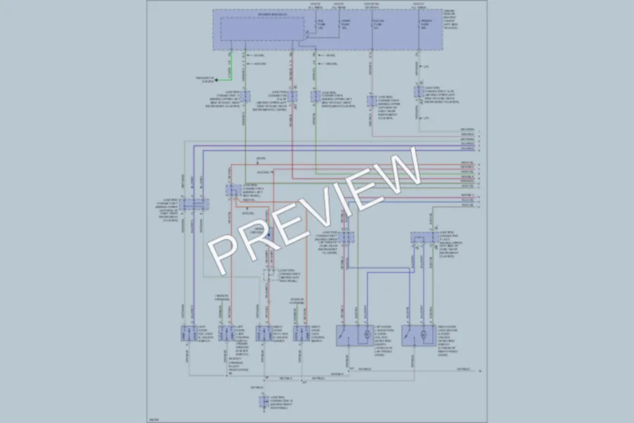 2005 Toyota Tundra Anti Theft wiring diagram preview