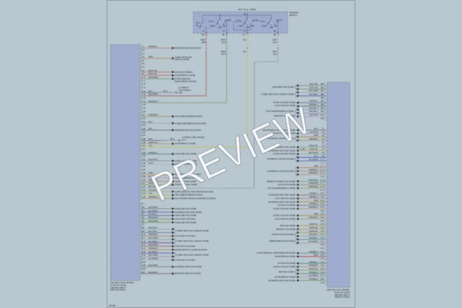 2005 Volvo S40 Body Control Modules wiring diagram preview