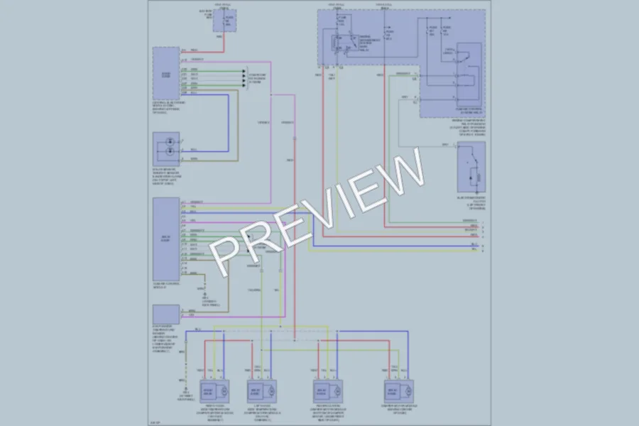 2005 Volvo S60 Air Conditioning wiring diagram preview