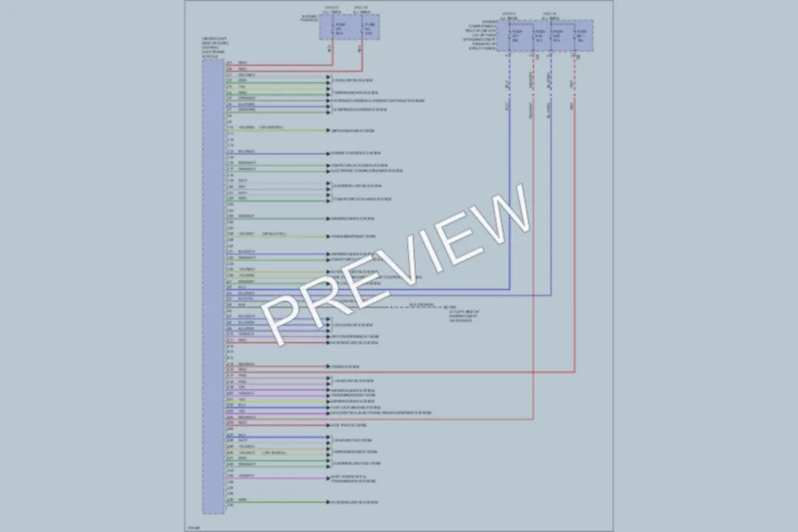 2005 Volvo S80 Body Control Modules wiring diagram preview