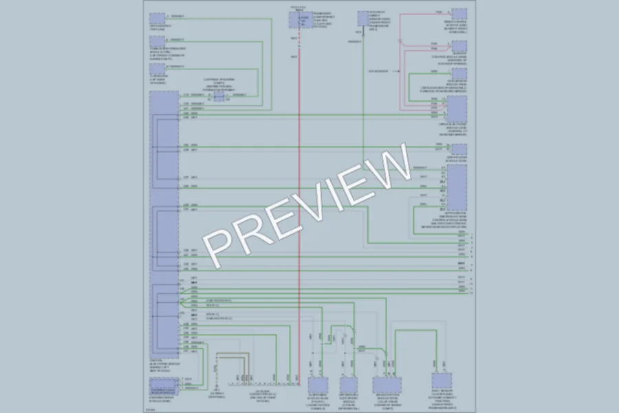 2005 Volvo XC70 Computer Data Lines wiring diagram preview