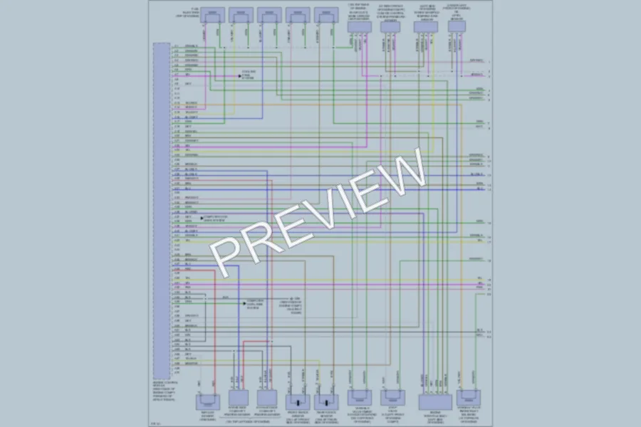 2005 Volvo XC90 Engine Performance wiring diagram preview