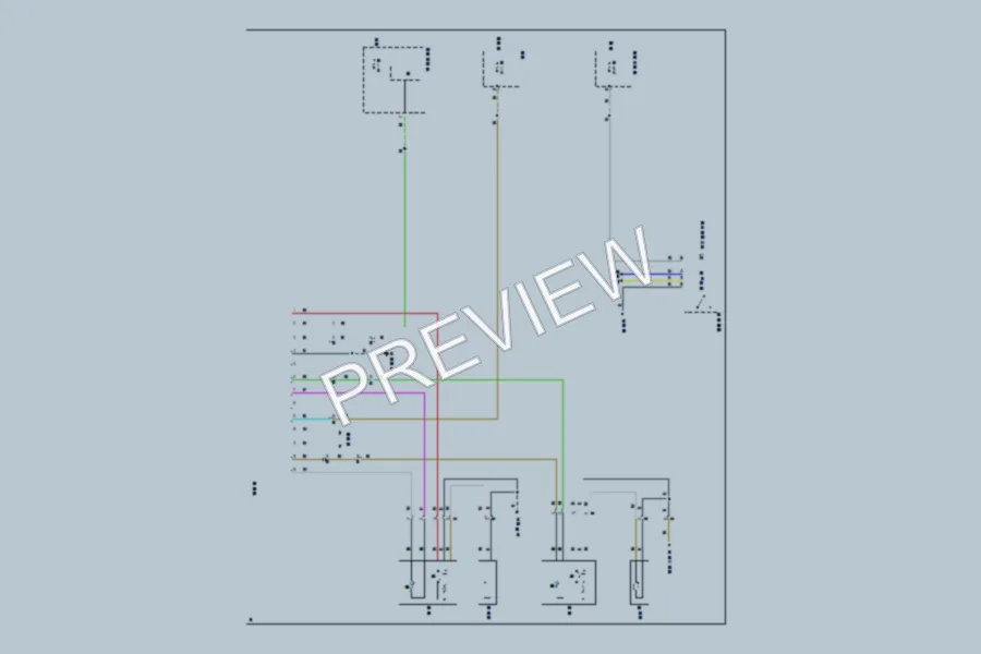 2006 Acura MDX Power Seats wiring diagram preview
