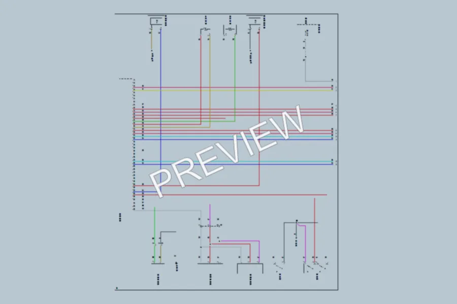 2006 Acura RDX Supplemental Restraints wiring diagram preview