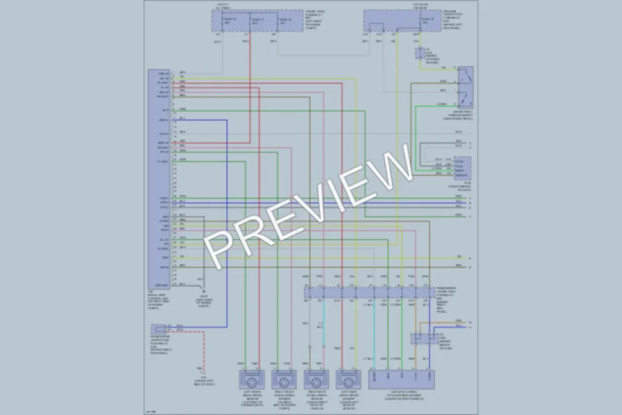 2006 Acura RL Anti Lock Brakes wiring diagram preview