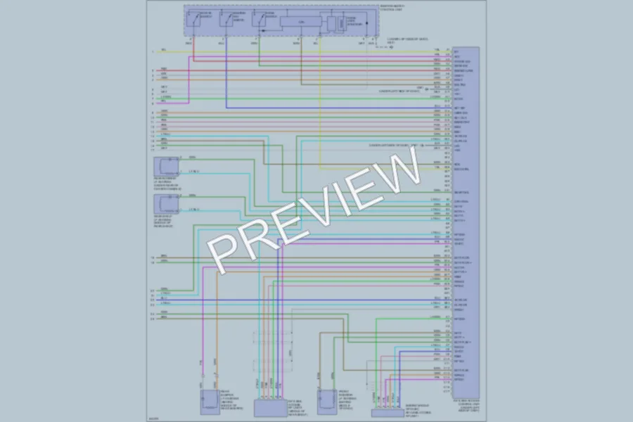 2006 Acura RL Anti Theft wiring diagram preview