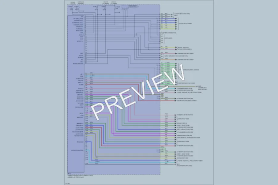 2006 Acura RL Body Control Modules wiring diagram preview