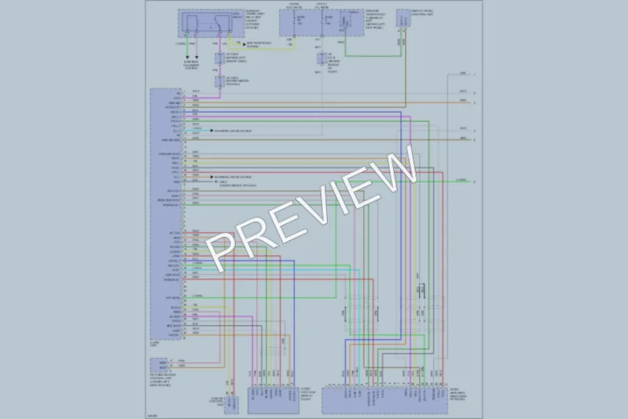 2006 Acura RL Radio wiring diagram preview
