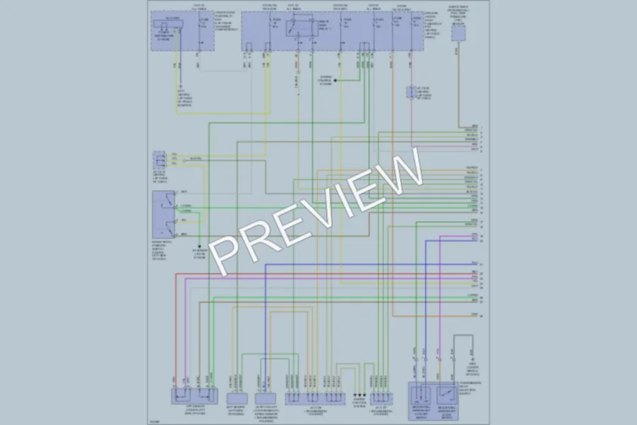 2006 Acura RL Transmission wiring diagram preview