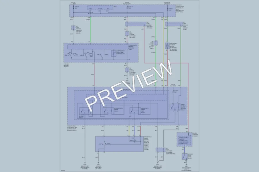 2006 Acura RL Wiper Washer wiring diagram preview