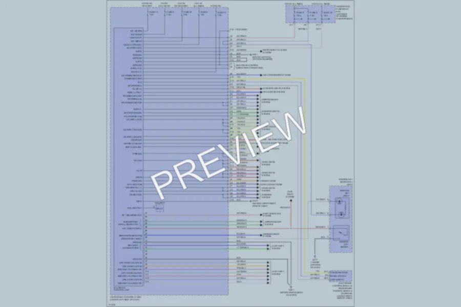 2006 Acura RSX Body Control Modules wiring diagram preview