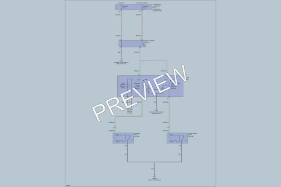 2006 Acura RSX Power Seats wiring diagram preview