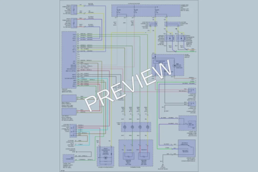 2006 Acura TL Supplemental Restraints wiring diagram preview