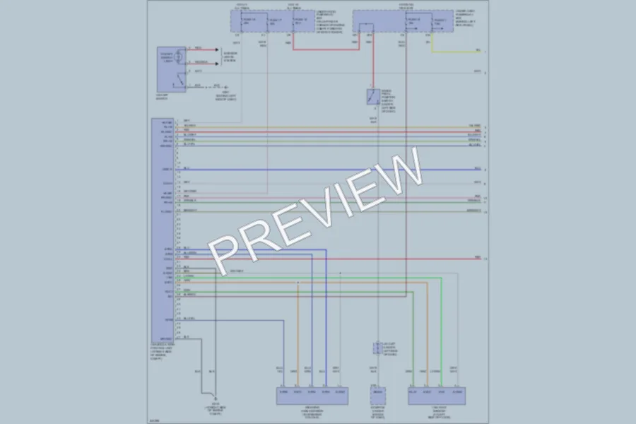 2006 Acura TSX Anti Lock Brakes wiring diagram preview