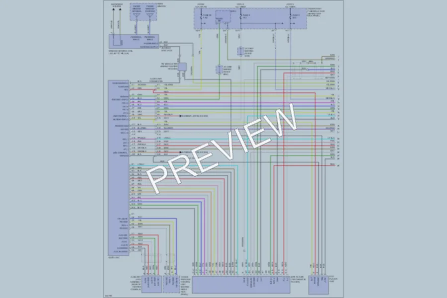 2006 Acura TSX Radio wiring diagram preview