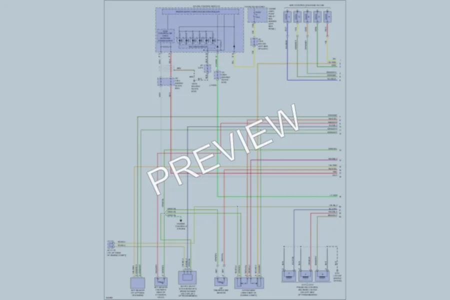 2006 Acura TSX Transmission wiring diagram preview