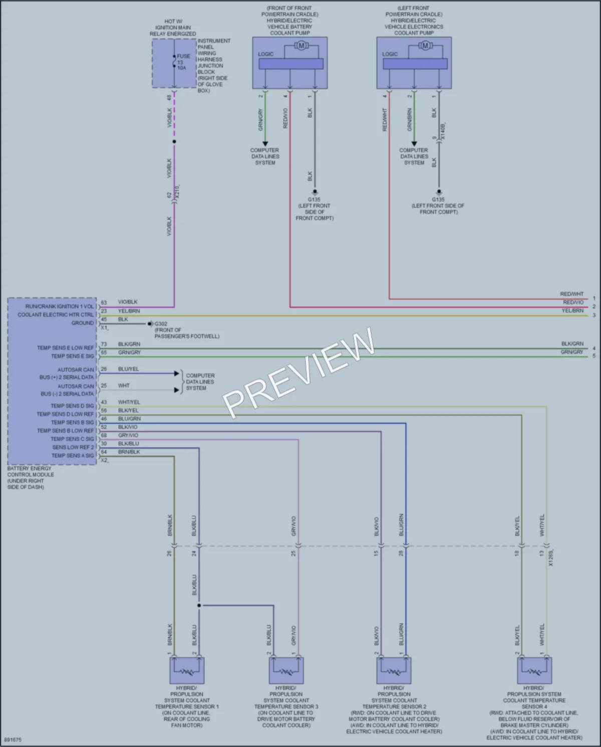 2006 Acura ZDXEV Cooling Fan wiring diagram preview