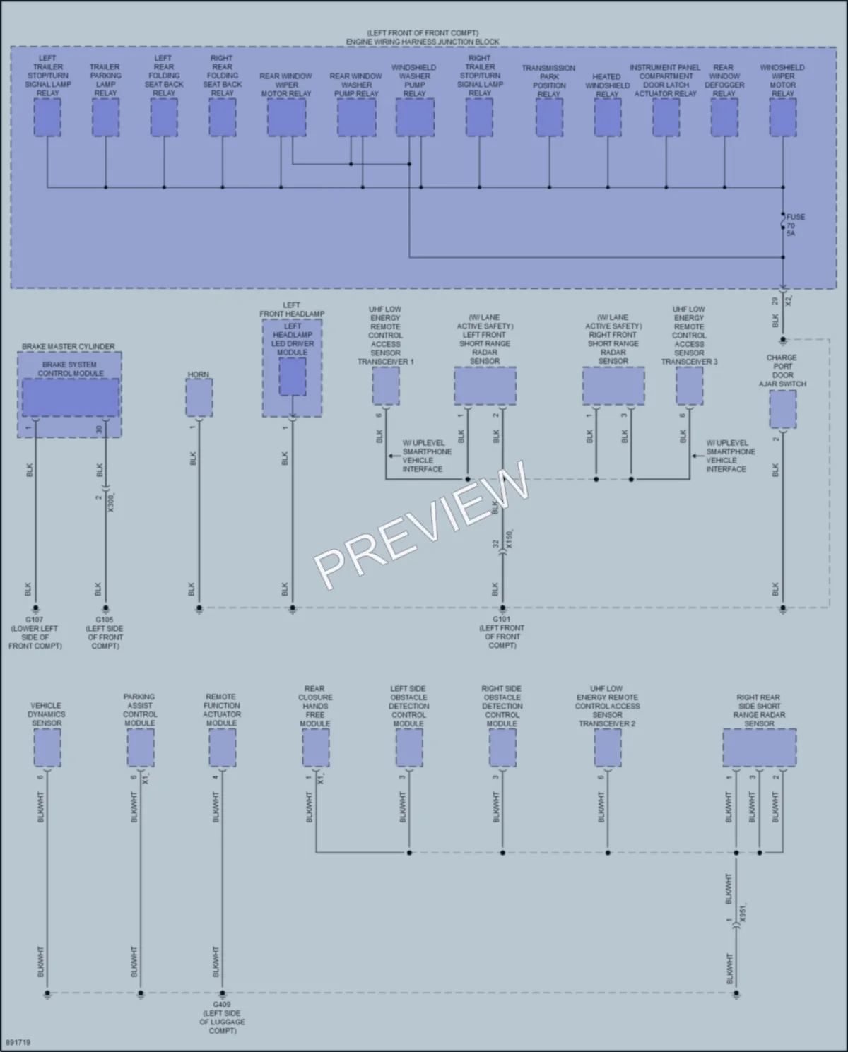 2006 Acura ZDXEV Ground Distribution wiring diagram preview