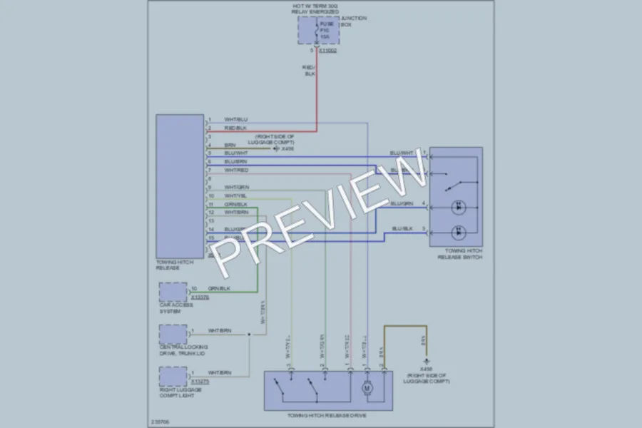 2006 BMW 325i Active Bodyworks wiring diagram preview