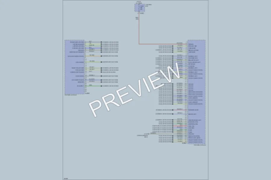 2006 BMW 325i Body Control Modules wiring diagram preview