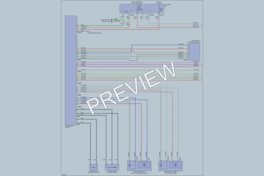 2006 BMW 325i Memory Systems wiring diagram preview