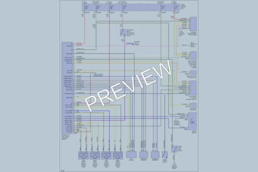 2006 BMW 330Ci Anti Lock Brakes wiring diagram preview