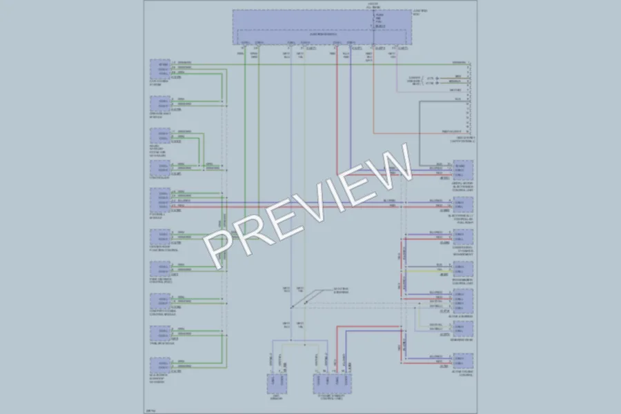 2006 BMW 330xi Computer Data Lines wiring diagram preview