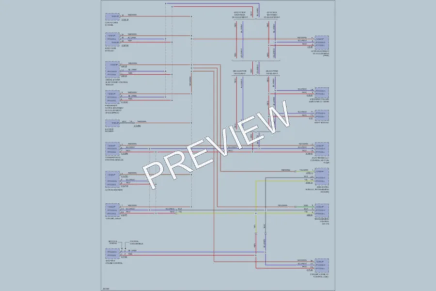 2006 BMW 525i Computer Data Lines wiring diagram preview