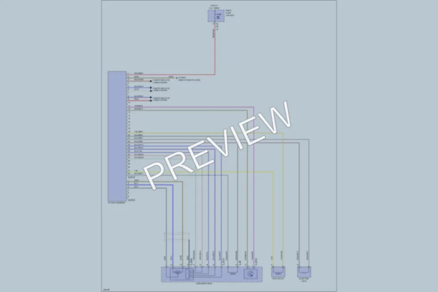 2006 BMW 525i Electronic Power Steering wiring diagram preview
