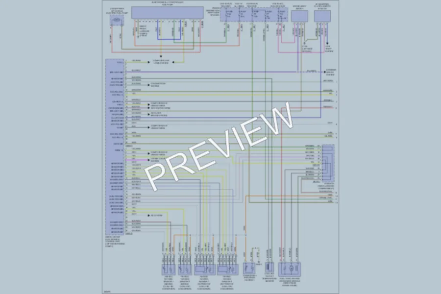 2006 BMW MRoadster Engine Performance wiring diagram preview
