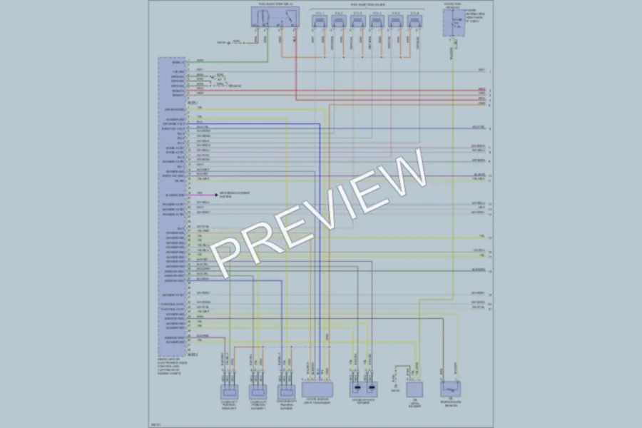 2006 BMW Z4 Engine Performance wiring diagram preview