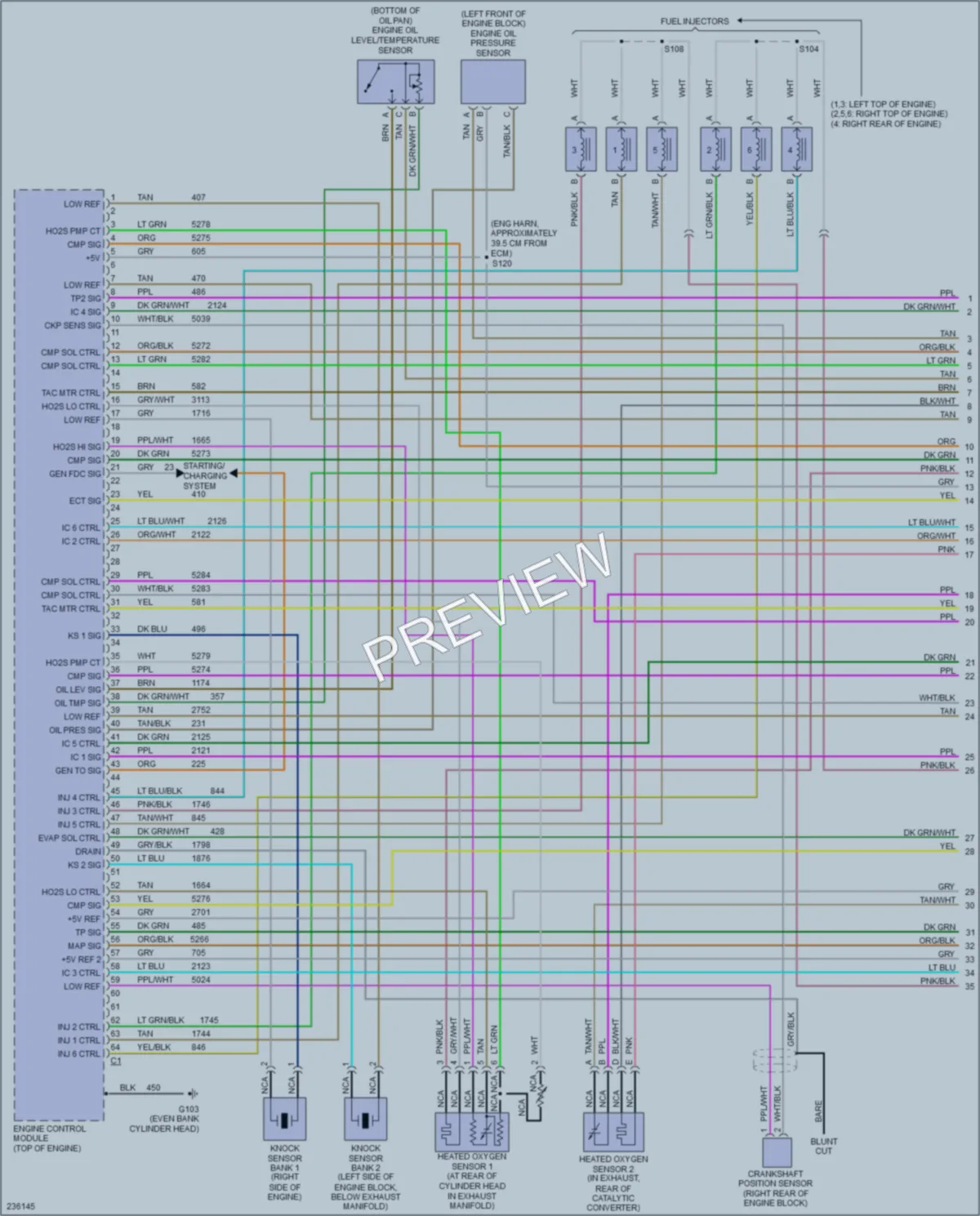 2006 Buick LaCrosse Engine Performance wiring diagram preview