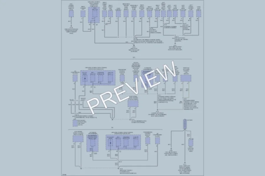 2006 Buick LaCrosse Ground Distribution wiring diagram preview