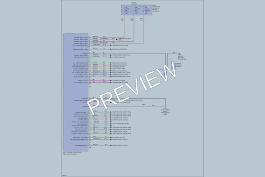2006 Buick Lucerne Body Control Modules wiring diagram preview