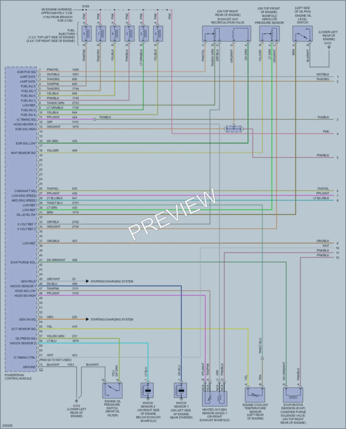 2006 Buick Lucerne Engine Performance wiring diagram preview