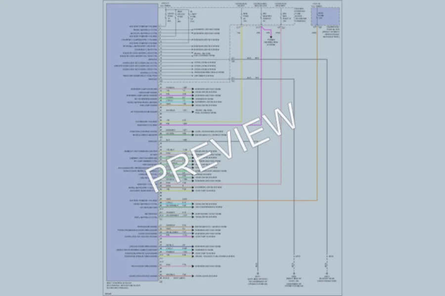2006 Buick Rendezvous Body Control Modules wiring diagram preview