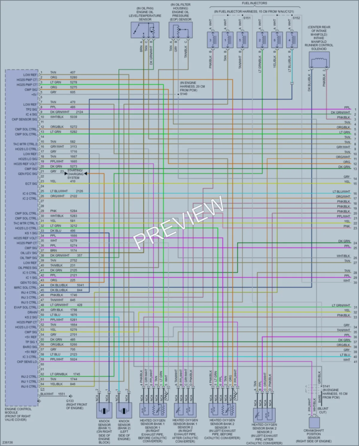 2006 Cadillac CTS Engine Performance wiring diagram preview